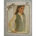 Vintage: Wendy 2396 lady's waistcoat, DK, 81-10...