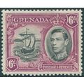 Grenada 1938 6d black & purple Perf 12½ SG159 u...