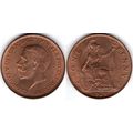 Great Britain. George V. Penny 1929. AU+. dy23473
