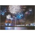 Titanic Belfast Light Show.