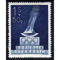 1948 AUSTRIA sg1087 1s DEEP ULTRAMARINE MOUNTED...