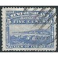 Newfoundland 1910 SG99 5c Bright Blue Good/Fine...