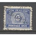 NewZealand.D43 2d Bright Blue.Fine Used.Nov15c