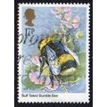 GB 1985 Insects - Buff-tailed Bumble Bee 17p used