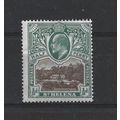 St Helena.SG55 1/2d Government House (Brown and...