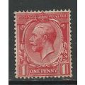 GB 1924 - 26 KGV 1d Scarlet wmk 111 SG 419 ( M70 )