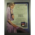 1987 No Nonsense Fashion Color Pantyhose Ad