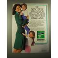 1987 No Nonsense Control Top Panty Hose Ad - Looks Pulled Together