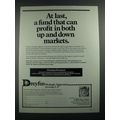 1988 Dreyfus Strategic Aggressive Fund Ad - At Last