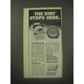 1990 Uni Filter Ad - The dirt stops here
