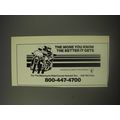1990 Motorcycle Safety Foundation Ad - The more you know the better it gets