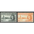 Cayman Islands 1946 Victory set 2v SG127/128 MM