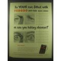 1954 Ferodo Anti-fade brake linings Ad - Is your car fitted with Ferodo