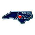 North Carolina Love State Outline Hat Tac or La...
