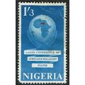 Nigeria 1962 Lagos Conference 1/3d Blue SG115 GU