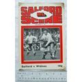 1976 programme Salford v. Widnes
