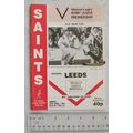 1986 programme St. Helens v. Leeds