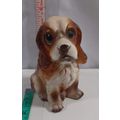 4 1/4 inch ceremic cocker spaniel dog fiquirine...