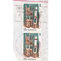 Australia 1971 Grave Posts pair SG 491 Fine Use...
