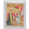 FRANCE 1970 MINT MOUNTED MH ART PAINTING MARY A...