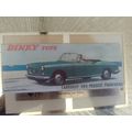 Dinky No528. Peugeot 404 Cabriolet - Reproducti...