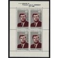 Ivory Coast President Kennedy Commemoration MS ...
