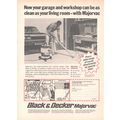 BLACK & DECKER MAJORVAC DIY :- Original Vintage...