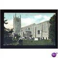 Lincolnshire BOURNE Abbey Church Postcard by Va...