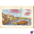 GB Postcard - Salcombe, Devon - Harley Miller