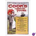 Railway Poster Art Postcard SECR COOK'S Conduct...