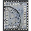 Sierra Leone 1891 SG31 2 1/2d Ultramarine Fine ...