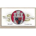 WILLS Cigarette card Borough Arms DORCHESTER No...