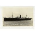 Wylie Ross & Co. SS GOLDEN SEA Postcard by Feilden