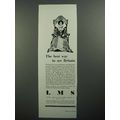 1930 LMS Railway Ad - The Best Way to See Britain