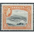 Antigua 1963 SG152 3c Black & Yellow-Orange Mou...