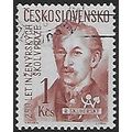 Mi 1026: 1 Kč carmine-brown 250th Anniv. of the...