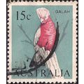 AUSTRALIA, BIRDS, Galah, blue 1966, 15c