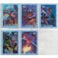 MARVEL MASTERPIECES ' HOLOFOIL 10 card ' SET (1...