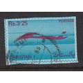 Pakistan 1985 Airliner 3.25R Stationary Cut out...