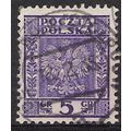Mi 272: 5 gr. deep bluish violet Definitive: Po...