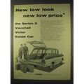 1959 Vauxhall Victor Series 2 Estate Car Ad - Low Look