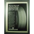 1969 Seiberling Super Wide Sports Tire Ad - Ends Slump
