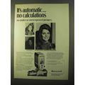 1970 Honeywell Auto/Strobonar 332 Flash Ad - Au...