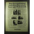 1973 ATA American Trucking Association Ad, Professional