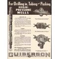 GUIBERSON CORP 1936 drill tube pack high-pressu...