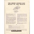 AXELSON MFG COMPANY 1936 smart sucker rod motif...