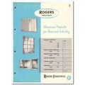 ROGERS INDUSTRIES INC 1962 aluminum rolling win...