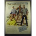 1955 Simpson Beachwear Ad - Look south young man