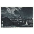Peel Park Manchester Moonlight Postcard 1917 La...