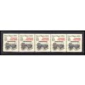 2258 13c Police Wagon Very Fine MNH Dry Gum PNC...
